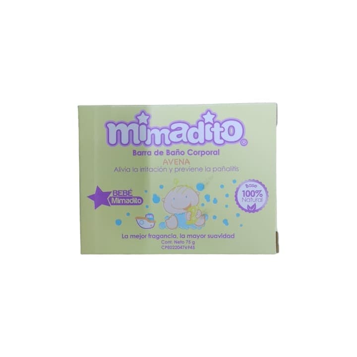MIMADITO BARRA DE AVENA 75g - 1