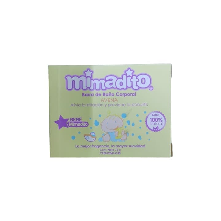 MIMADITO BARRA DE AVENA 75g