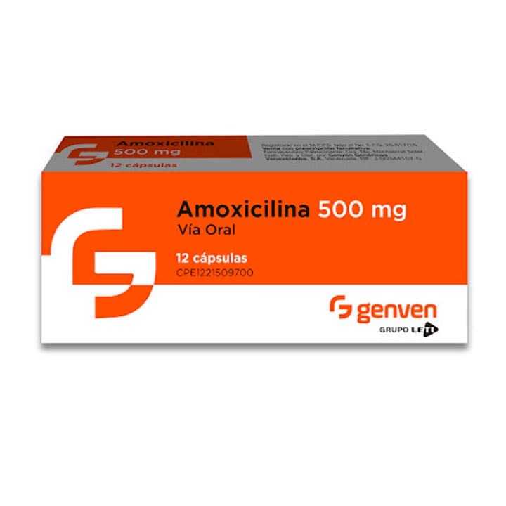 AMOXICILINA 12capX500mg LETI - 1