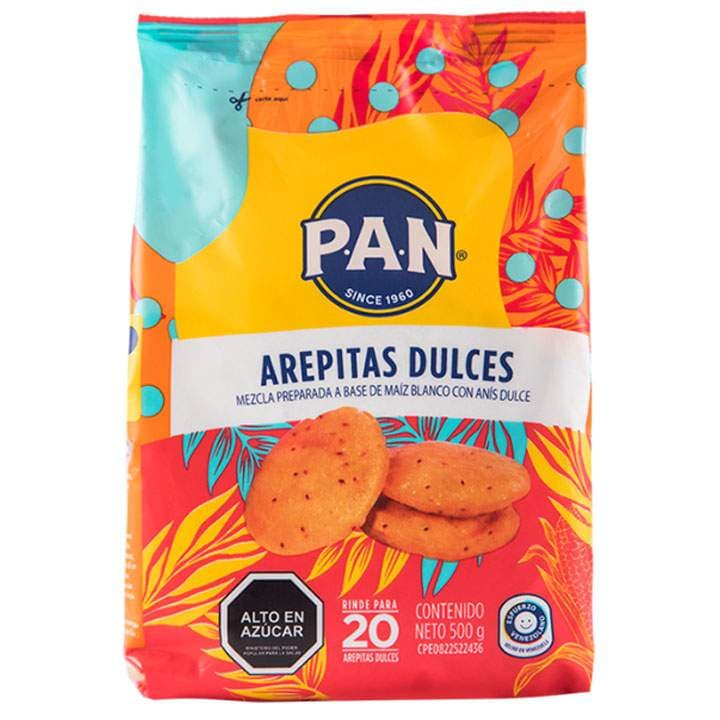 PAN AREPITAS DULCES 500g