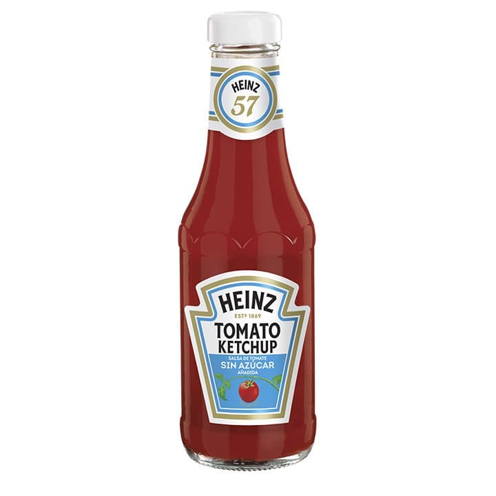 HEINZ KETCHUP SIN AZUCAR  367g - 1