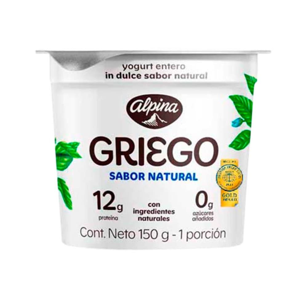 ALPINA YOG GRIEGO NATURAL 150Ml - 1