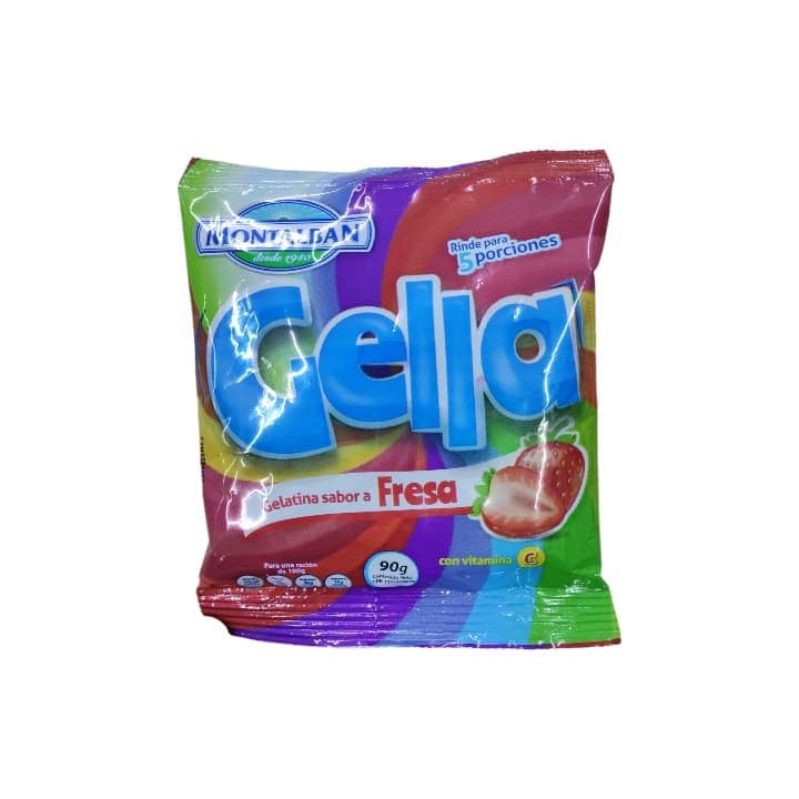 MONTALBAN GELATINA FRESA 90g