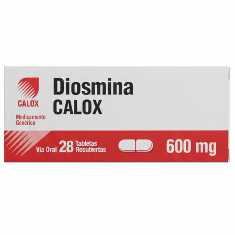 DIOSMINA 28tabX600mg CALOX