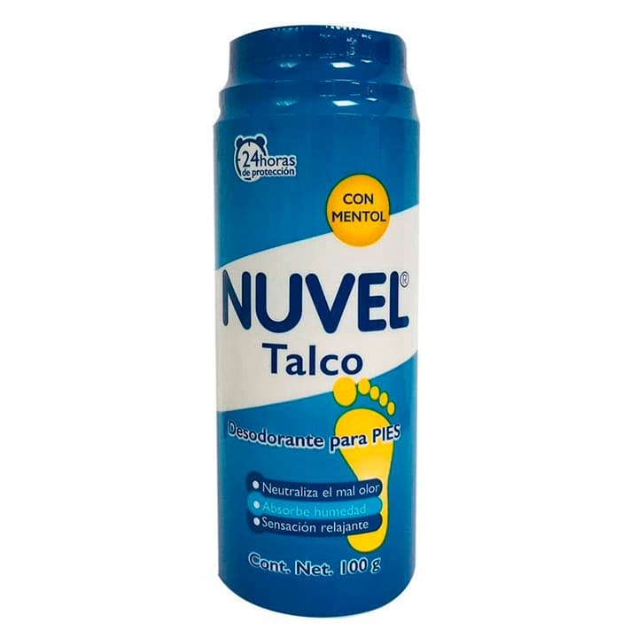 NUVEL TALCO PARA PIES 100Ml - 1