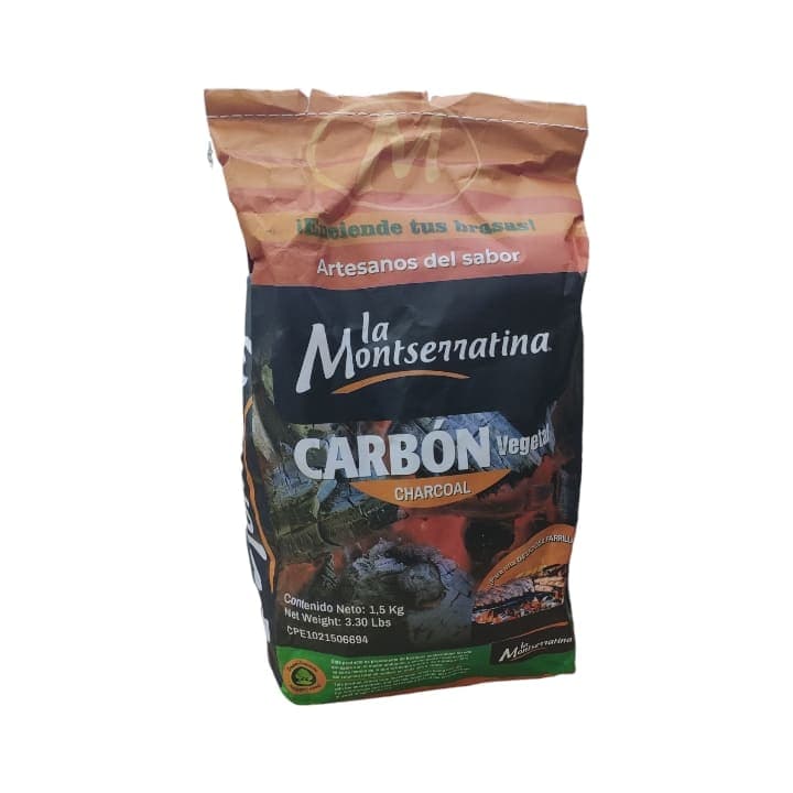 MONTSERRATINA CARBON VEGETAL 1.5Kg - 1