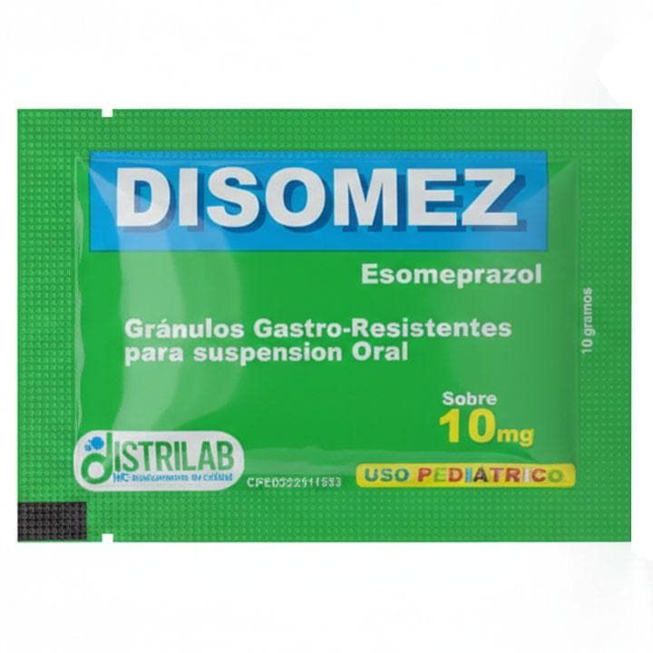 DISOMEZ ESOMEPRAZOL SOB PEDI 10mg 