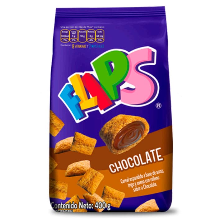 FLIPS CHOCOLATE BOLSA 400g - 1