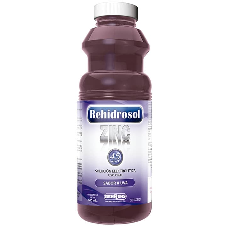 REHIDROSOL BEHRENS UVA+ZINC 600ml
