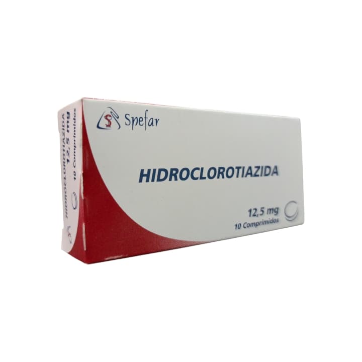 HIDROCLOROTIAZIDA 10compX12.5mg SPEFAR - 1