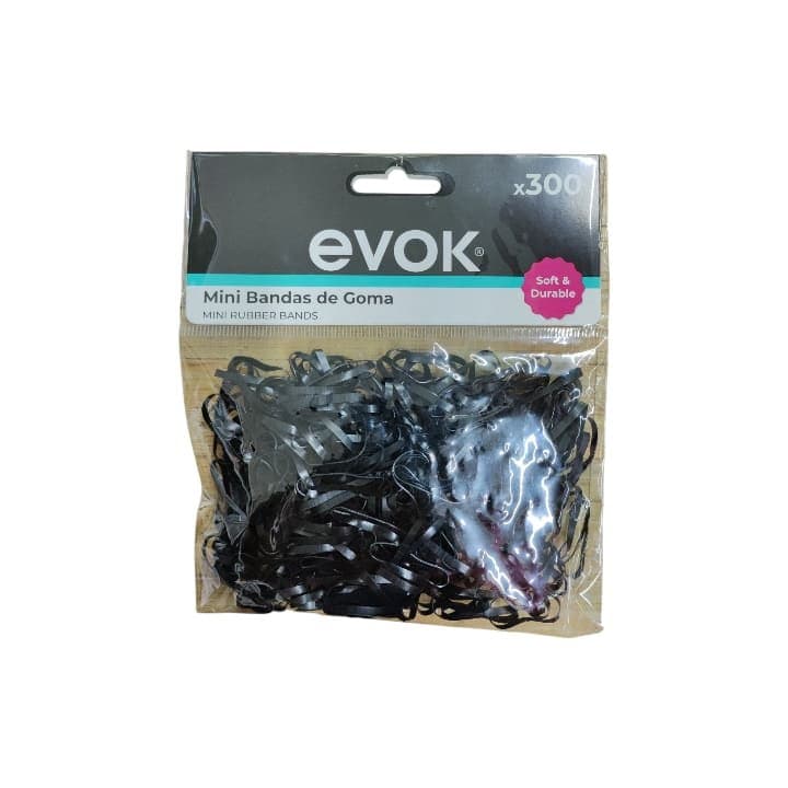 BEAUTY STYLE LIGAS NEGRAS 250pcs