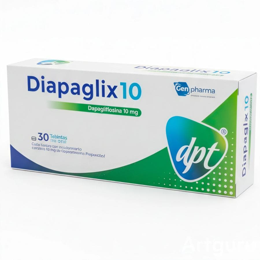 DIAPAGLIX10 30tabX10mg DTP DAPAGLIFLOZINA