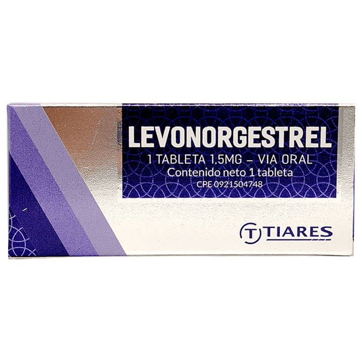 LEVONORGESTREL 1tabX1.5mg TIARES - 1