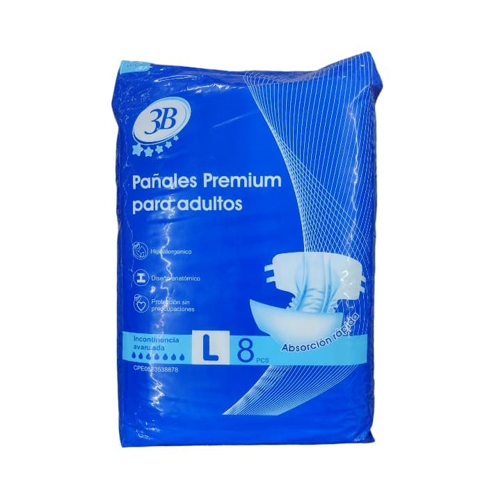 3B ADULTO PREMIUM PANTS TALLA L 10und - 1