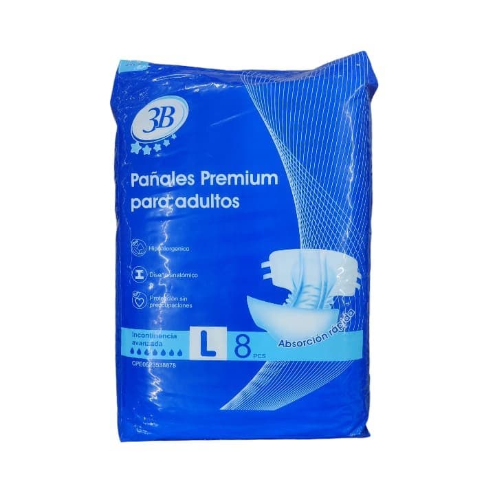 3B ADULTO PREMIUM PANTS TALLA L 10und