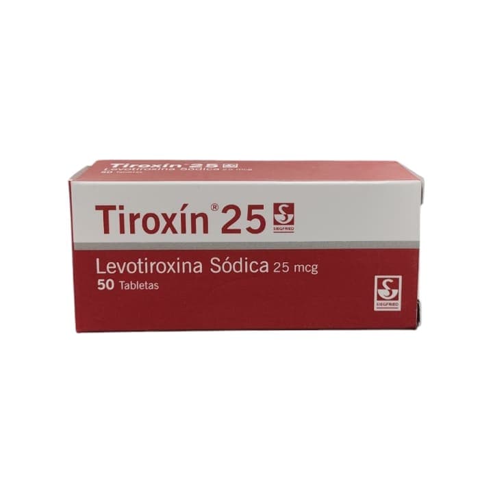 TIROXIN 50tabX25mg SIEGFRIED 