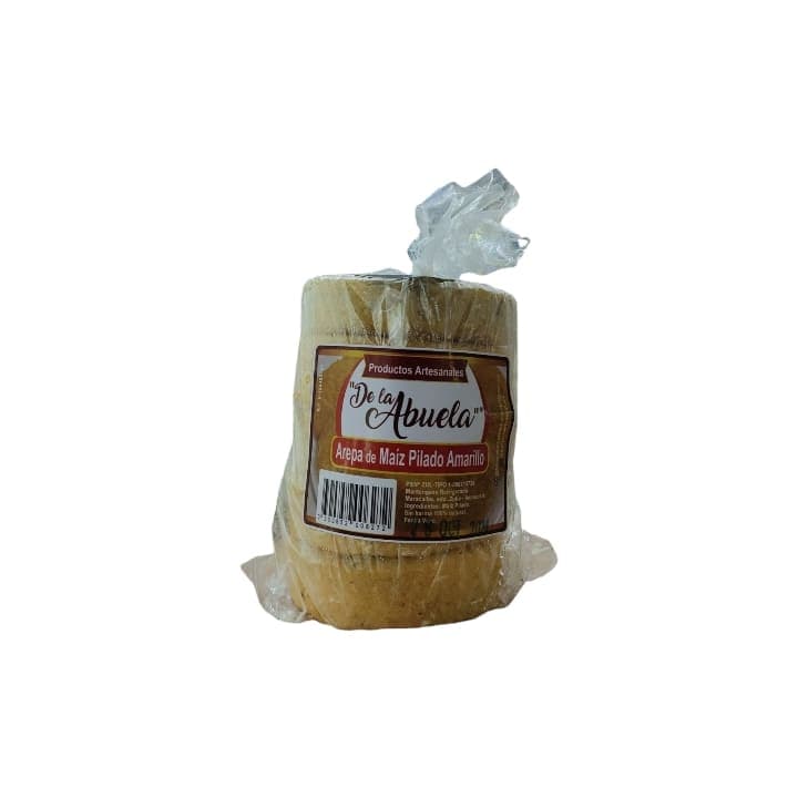 DE LA ABUELA AREPA MAIZ PILAO AMARILLO 5und - 1