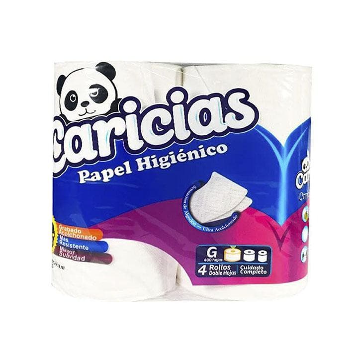 CARICIAS PAPEL SAN 400h 4ROLLOS