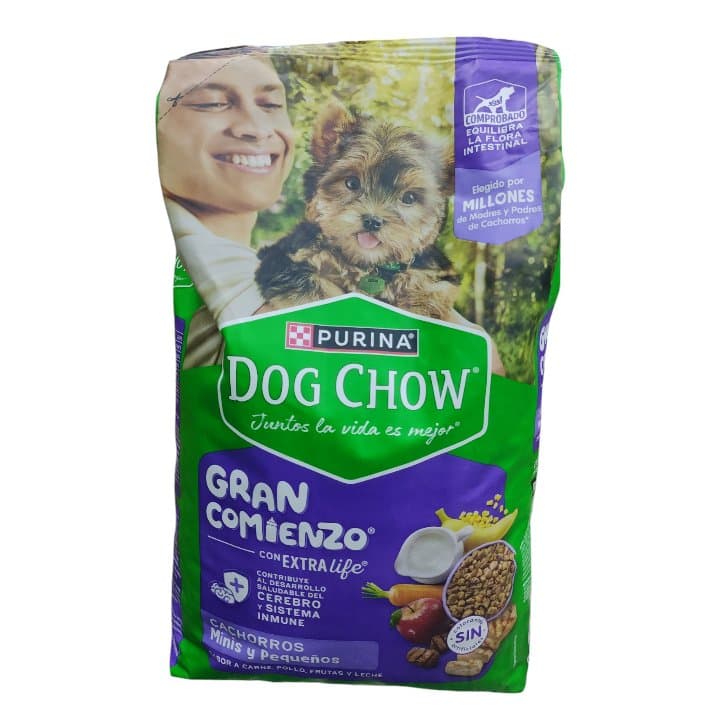 DOG CHOW GRAN COMIENZO MINIS Y PEQ 2kg - 1