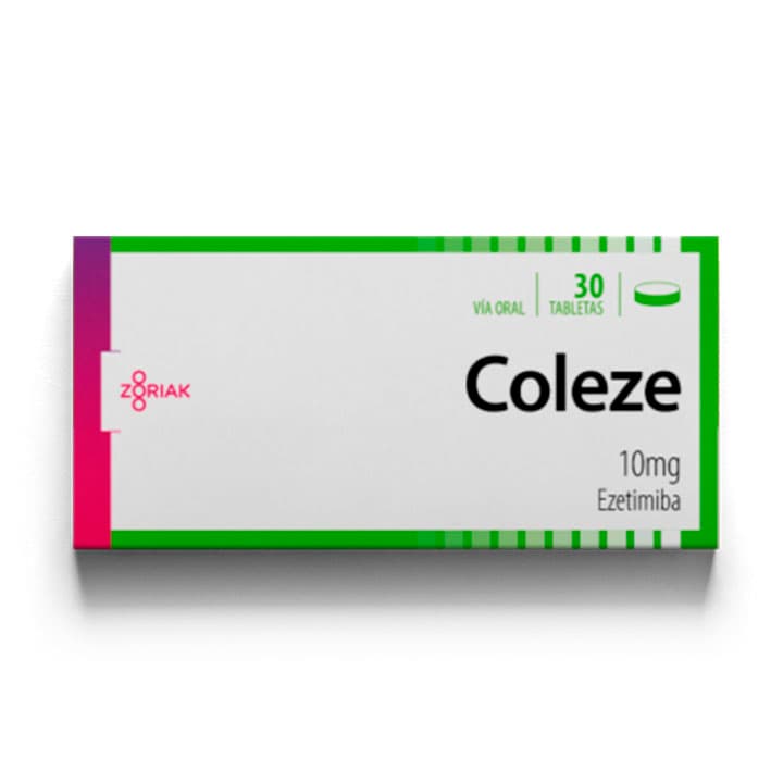 COLEZE 30tabX10mg ZORIAK EZETIMIBA - 1