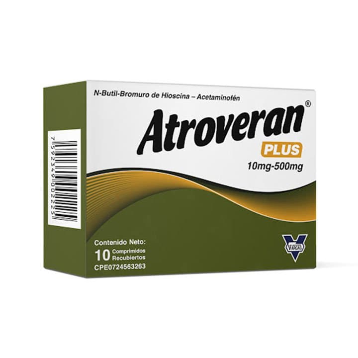 ATROVERAN PLUS 10TABX10mg/500mg VARGAS