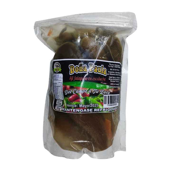 DOÑA PAULA AJI JALAPEÑO EN ESCABECHE g