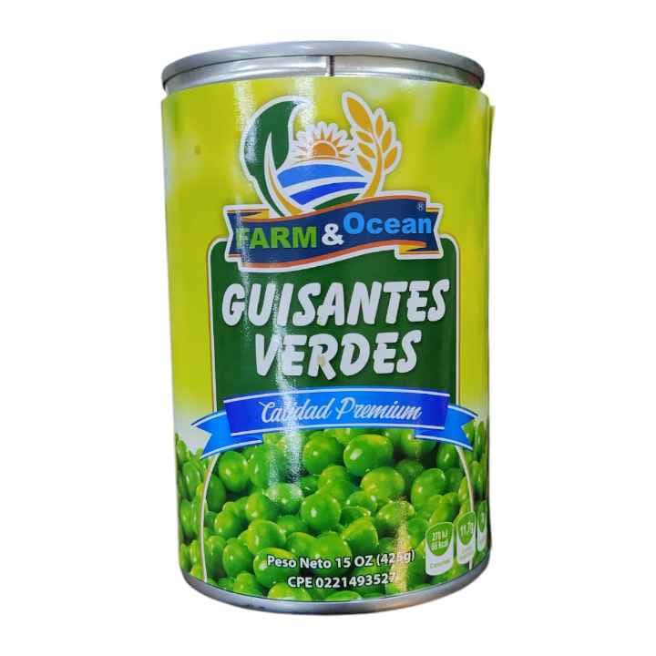 FARM&OCEAN GUISANTES VERDES 425g