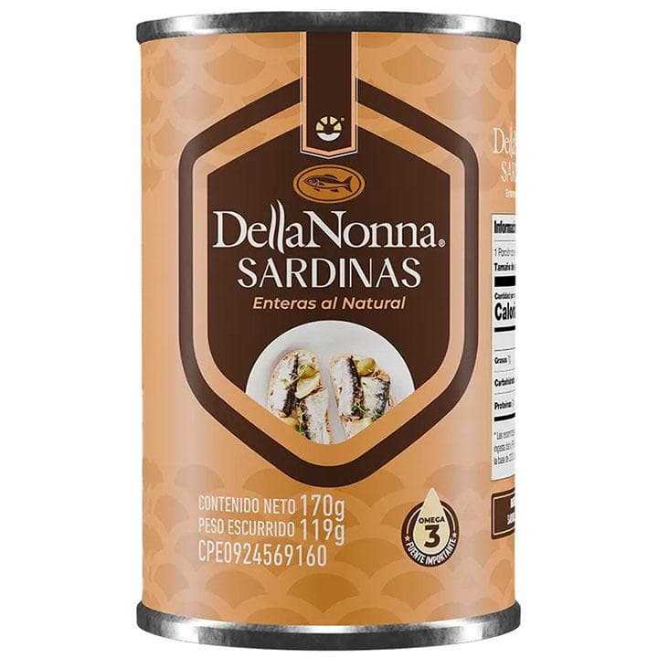 DELLANONNA SARDINA NATURAL 170g