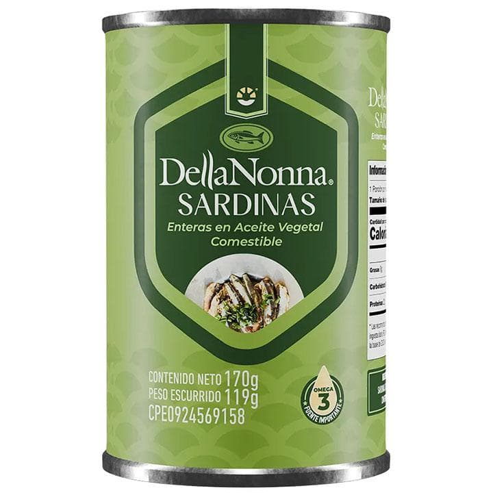 DELLANONNA SARDINA ACEITE VEGETAL 170g
