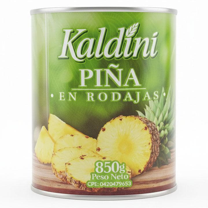 KALDINI PIÑA EN RODAJAS 850g