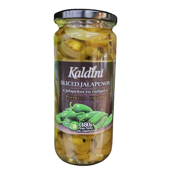KALDINI JALAPEÑO EN RODAJAS 480g - 1