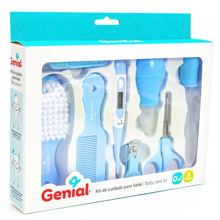 GENIAL KIT DE CUIDADO PARA BEBE 8pza - 1