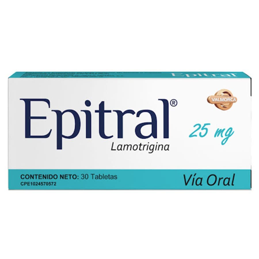 EPITRAL 30tabX25mg VALMORCA LAMOTRIGINA