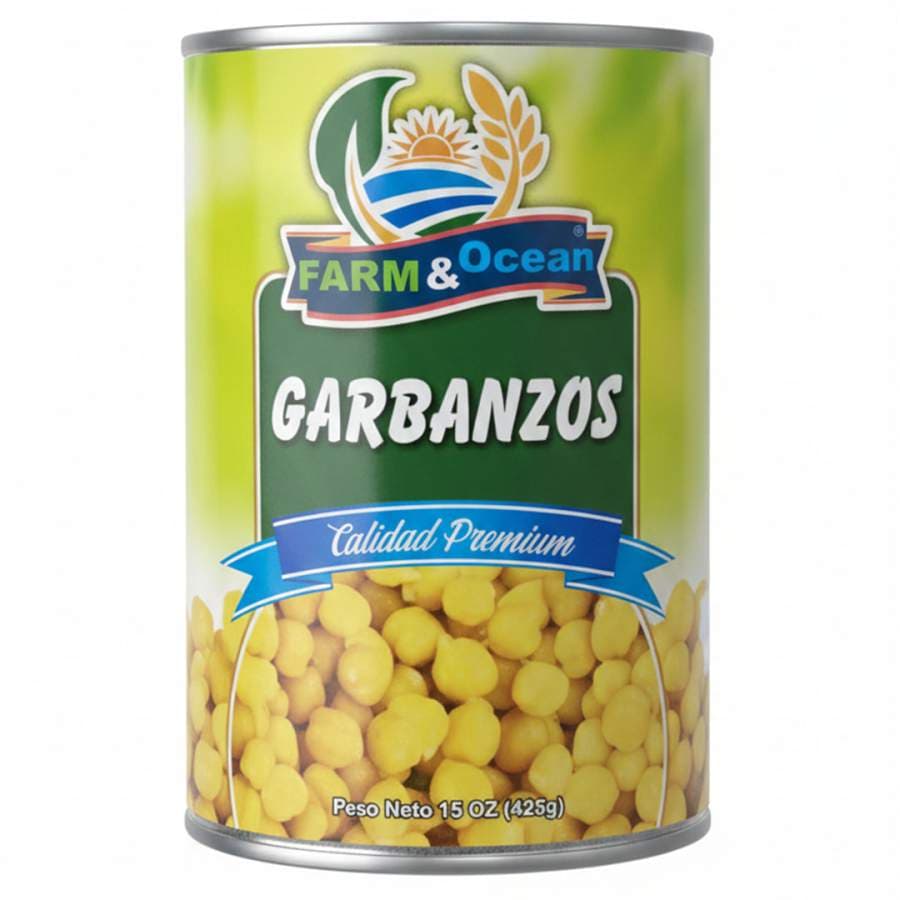 FARM OCEAN GARBANZOS 425g