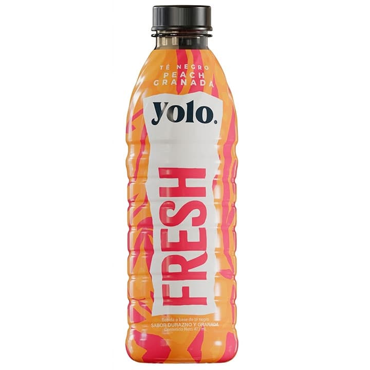 YOLO FRESH PEACH/GRN 473ML