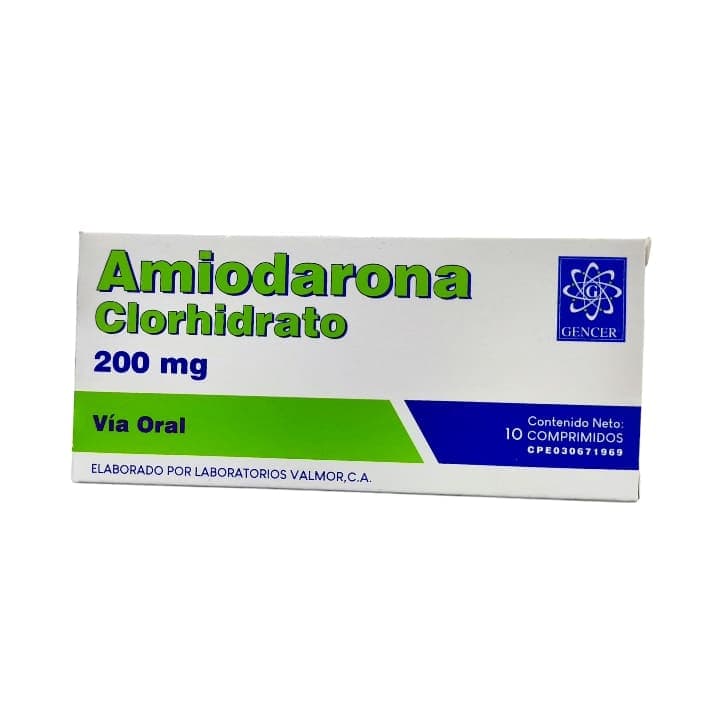 AMIODARONA 10tabX200mg VALMORCA - 1