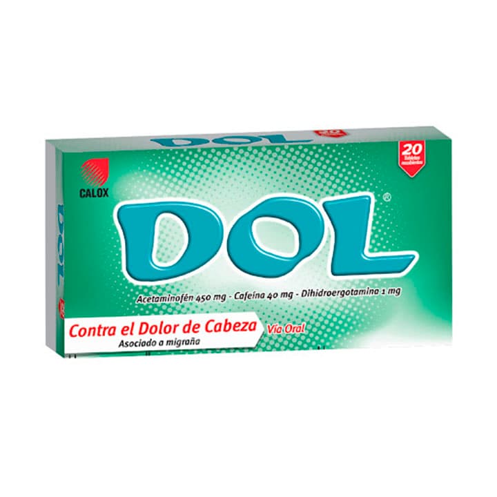 DOL 20tabX450/40mg CALOX ACETA CAFEI DIHIDR - 1