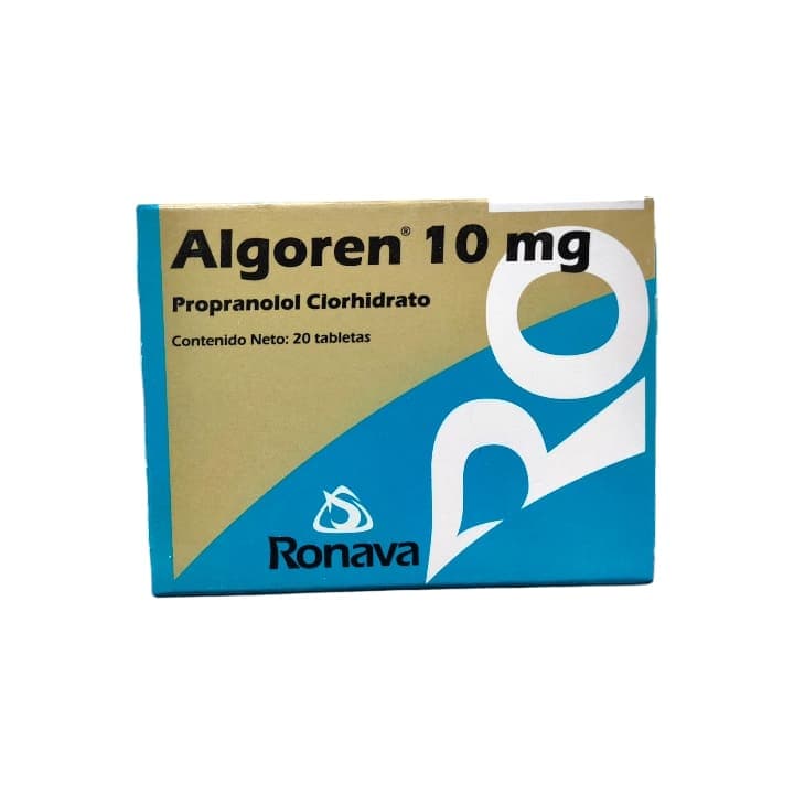 ALGOREN 20tabX10mg RANAVA PROPRANOLOL - 1
