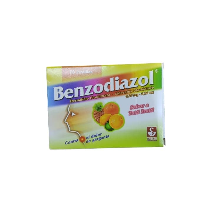 BENZODIAZOL SIEGFRIED TUT FRUT 16tab - 1